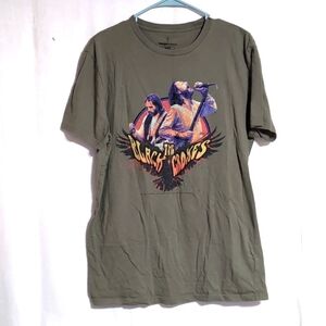 Wrangler Olive Green The Black Crowes Concert Tee Size Medium